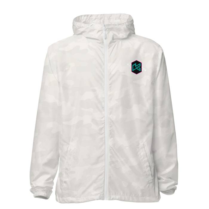 Kryptonite - KRYPTONITE 'RACING DIVISION' MNT WINDBREAKER - White Camo, 2XLarge