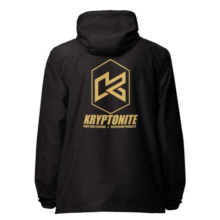Kryptonite - KRYPTONITE 'SYMBOLIC K' WINDBREAKER - Black, 2XLarge