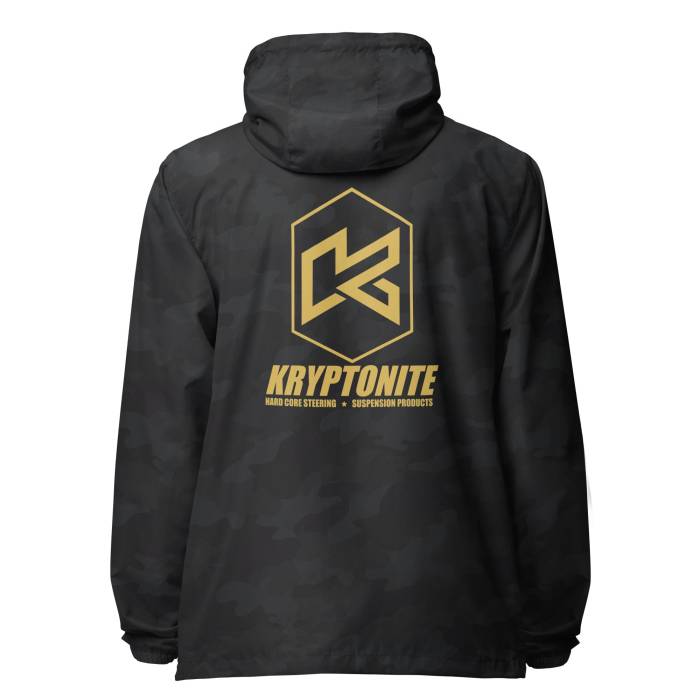 Kryptonite - KRYPTONITE 'SYMBOLIC K' WINDBREAKER - Black Camo, 2XLarge