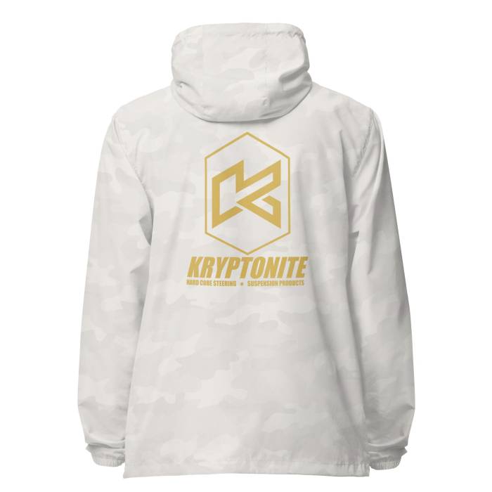 Kryptonite - KRYPTONITE 'SYMBOLIC K' WINDBREAKER - White Camo, 3XLarge