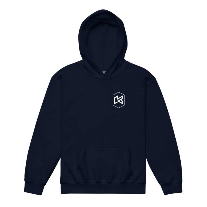 Kryptonite - KRYPTONITE 'KACHOW' YOUTH HOODIE - Navy, Large