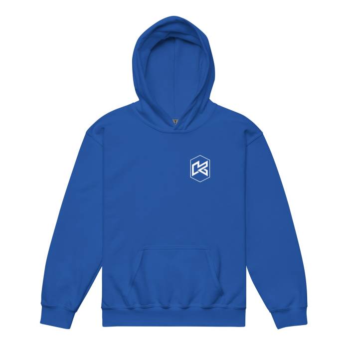 Kryptonite - KRYPTONITE 'KACHOW' YOUTH HOODIE - Royal, Large