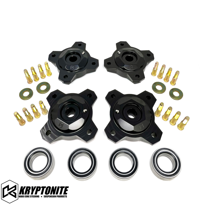 Kryptonite - KRYPTONITE DEATH GRIP POLARIS RZR XP 2014-2022 DELUXE HUB ASSEMBLY KIT