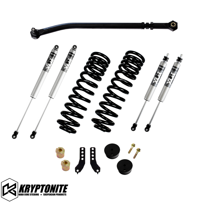 Kryptonite - KRYPTONITE FORD SUPER DUTY F250/F350 STAGE 2 LEVELING KIT WITH FOX SHOCKS 2017-2024
