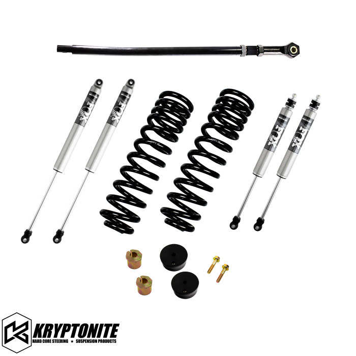 Kryptonite - KRYPTONITE FORD SUPER DUTY F250/F350 STAGE 2 LEVELING KIT WITH FOX SHOCKS 2005-2016