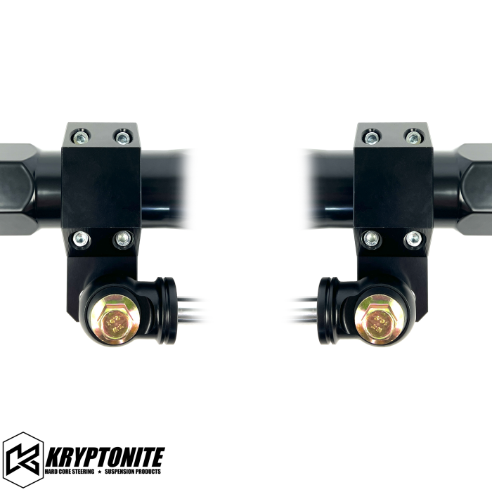 Kryptonite - KRYPTONITE FORD SUPER DUTY F250/F350 DEATH GRIP DUAL STEERING STABILIZER KIT 2005-2024