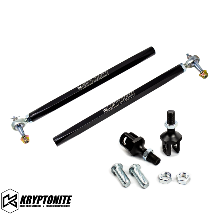 Kryptonite - KRYPTONITE POLARIS RZR DEATH GRIP TIE RODS STAGE "1" 2020-2023 PRO XP SHOCK THERAPY - (Shock Therapy - CLEVIS INNER) PN-KRTRZ20-ST3