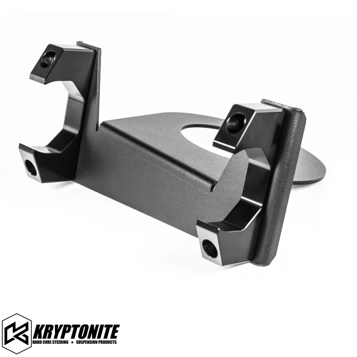 Kryptonite - KRYPTONITE DEATH GRIP FRONT SHOCK RESERVOIR MOUNT KIT 2005+ SUPER DUTY - 50mm Diameter Reservoir