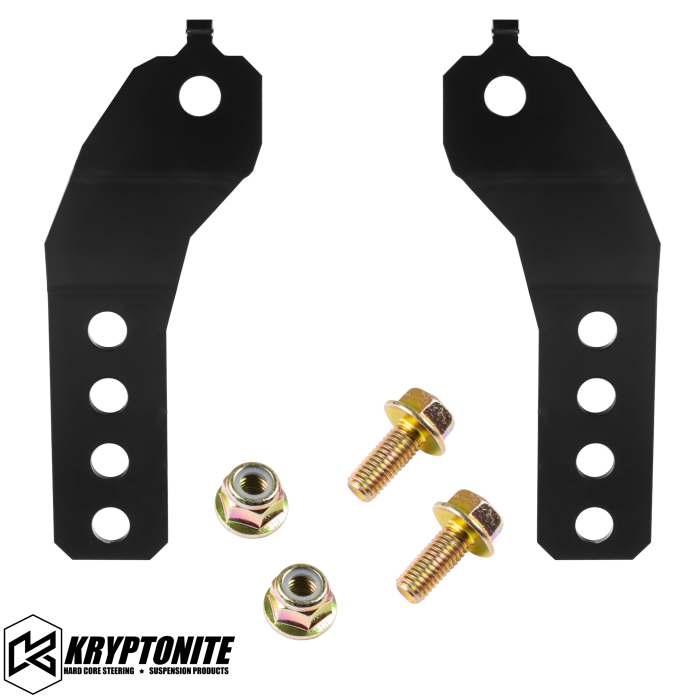 Kryptonite - KRYPTONITE FORD SUPER DUTY F250/F350 BRAKE LINE DROP BACKET KIT 2017-2024
