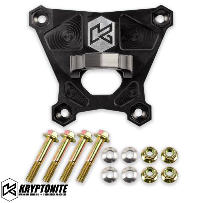 Kryptonite - KRYPTONITE POLARIS RZR DEATH GRIP REAR RADIUS PLATE 2020-2021 PRO XP - PLATE KIT WITH TOW HOOK and HITCH BALL MOUNT