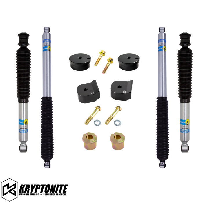 Kryptonite - KRYPTONITE FORD SUPER DUTY F250/F350 STAGE 1 LEVELING KIT WITH BILSTEIN SHOCKS 2005-2016