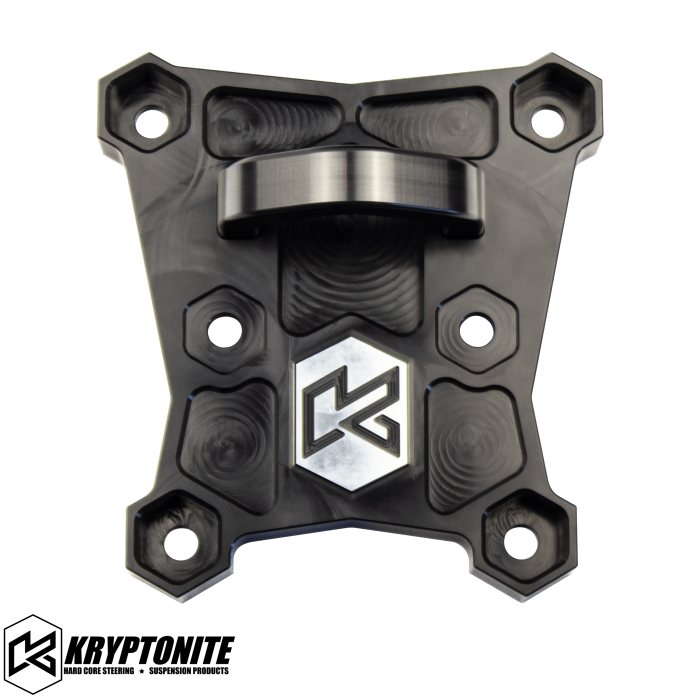 Kryptonite - KRYPTONITE CAN-AM MAVERICK X3 DEATH GRIP REAR RADIUS PLATE 2017-2021 - PLATE KIT WITH TOW HOOK