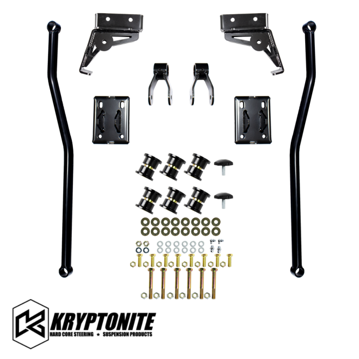 Kryptonite - KRYPTONITE DEATH GRIP FULL FLOATING TRACTION BAR KIT 2001-2010