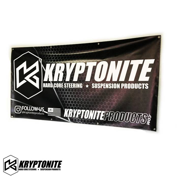 Kryptonite - KRYPTONITE SHOP BANNER 3' X 6'