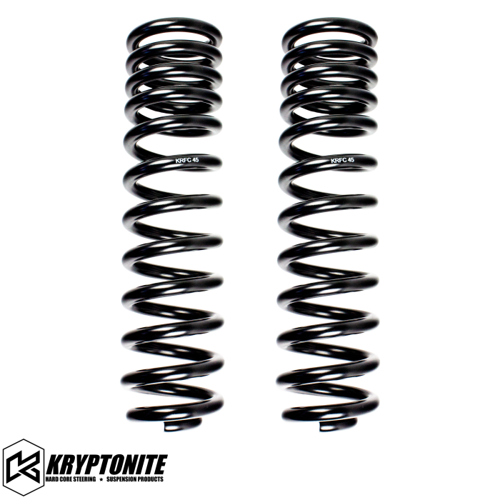 Kryptonite - KRYPTONITE 4.5" FORD POWERSTROKE F250/F350 LIFT DUAL RATE COIL SPRINGS 2005-2024