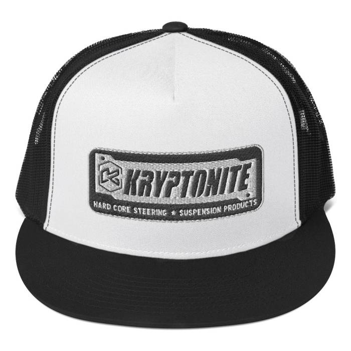 Kryptonite - KRYPTONITE PATCH HAT - Black/ White/ Black