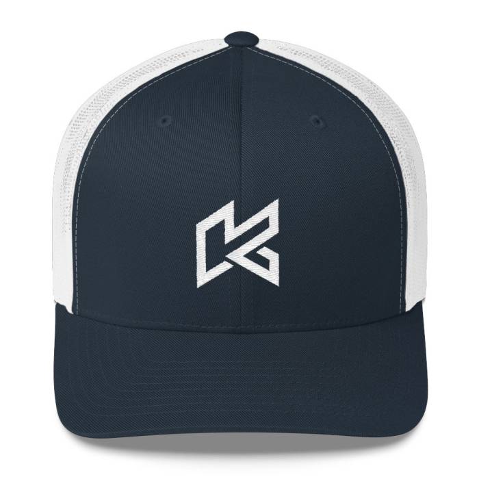 Kryptonite - KRYPTONITE "K" HAT - Navy/ White