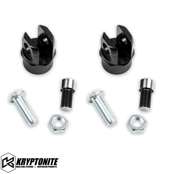 Kryptonite - KRYPTONITE POLARIS RZR STEERING RACK HEIM JOINT CONVERSION 2014-2023 XP - M14x1.5 (14-18 RZR non Turbo) and Many Others