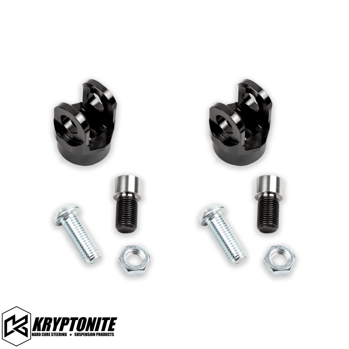 Kryptonite - KRYPTONITE POLARIS RZR STEERING RACK HEIM JOINT CONVERSION 2014-2023 XP - M16x1.5 (RZR 17-21 XP Turbo, 19-21 XP 1000)