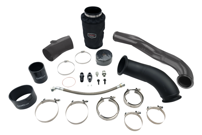 Wehrli Custom Fabrication - Wehrli 2004.5-2007 5.9L Cummins S300 High Mount 2nd Gen Swap Kit