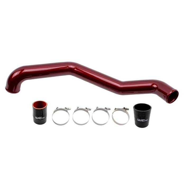 Wehrli Custom Fabrication - Wehrli 2017-2019 L5P Duramax 3" Driver (Hot) Side Intercooler Pipe Kit