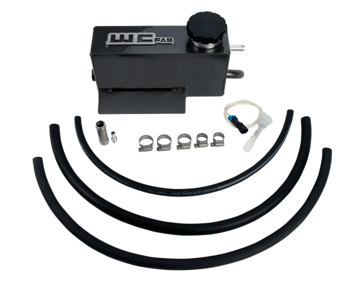 Wehrli Custom Fabrication - Wehrli 2011-2016 LML Duramax Twin Turbo Coolant Tank Kit