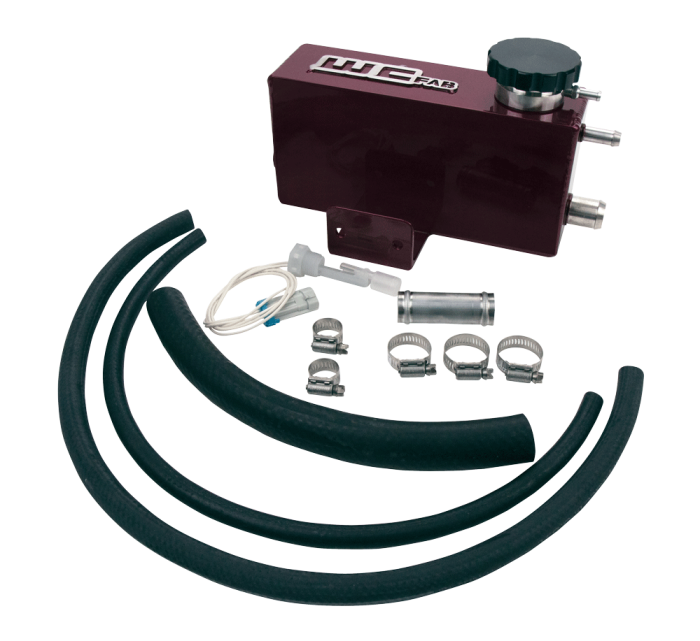 Wehrli Custom Fabrication - Wehrli 2001-2007 LB7/LLY/LBZ Duramax Twin Turbo Coolant Tank Kit