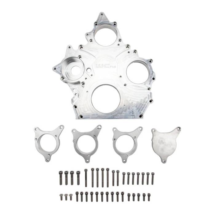 Wehrli Custom Fabrication - Wehrli Duramax Billet Front Engine Cover