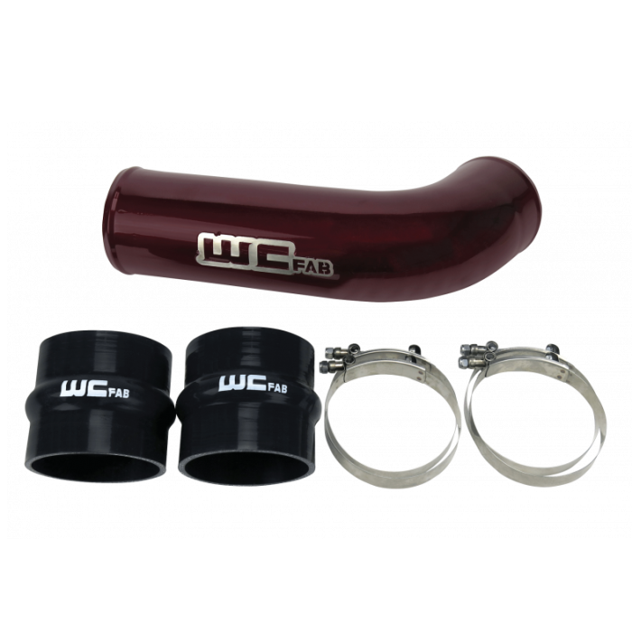 Wehrli Custom Fabrication - Wehrli 2017-2019 L5P Duramax 4" Intake Resonator Pipe