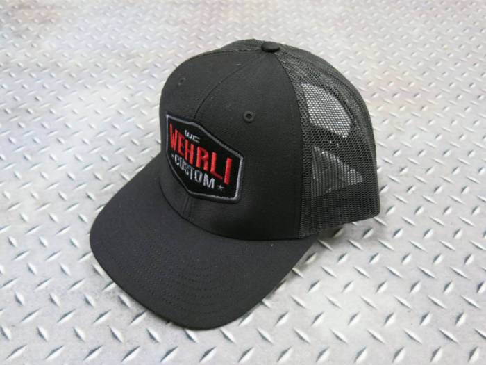 Wehrli Custom Fabrication - Wehrli Snap Back Hat Black Badge