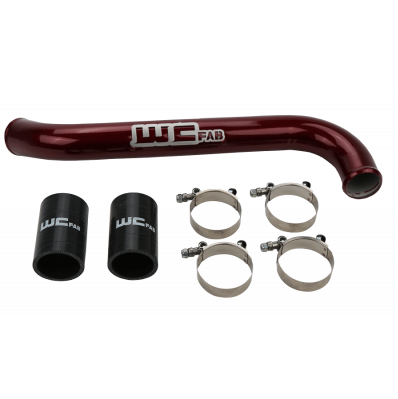 Wehrli Custom Fabrication - Wehrli 2017-2019 L5P Duramax Upper Coolant Pipe Kit