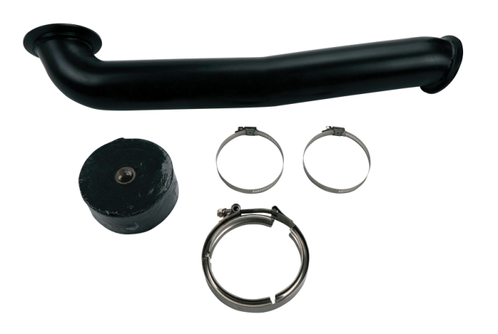 Wehrli Custom Fabrication - Wehrli LB7/LLY/LBZ/LMM/LML Duramax S400 3" Down Pipe 