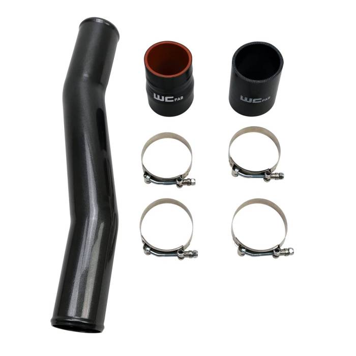 Wehrli Custom Fabrication - Wehrli 2003-2007 5.9L Cummins 3" Passenger (Hot) Side Replacement Intercooler Pipe Kit