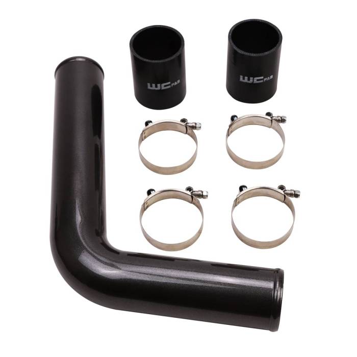 Wehrli Custom Fabrication - Wehrli 2003-2007 5.9L Cummins 3" Driver (Cold) Side Replacement Intercooler Pipe