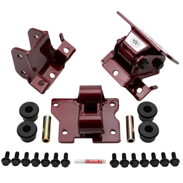 Wehrli Custom Fabrication - Wehrli 2001-2010 LB7/LLY/LBZ/LMM Duramax HD Engine Mounts