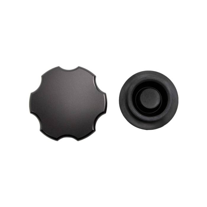 Wehrli Custom Fabrication - Wehrli 1999-2025 GM 1500/2500/3500 Billet Aluminum Brake Master Cylinder Cap, Black Anodized