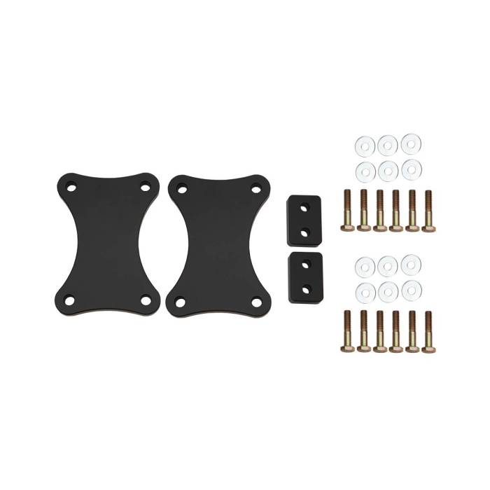 Wehrli Custom Fabrication - Wehrli 2015-2019 GM 2500/3500HD Truck 3/4 in. Front Bumper Spacer Kit