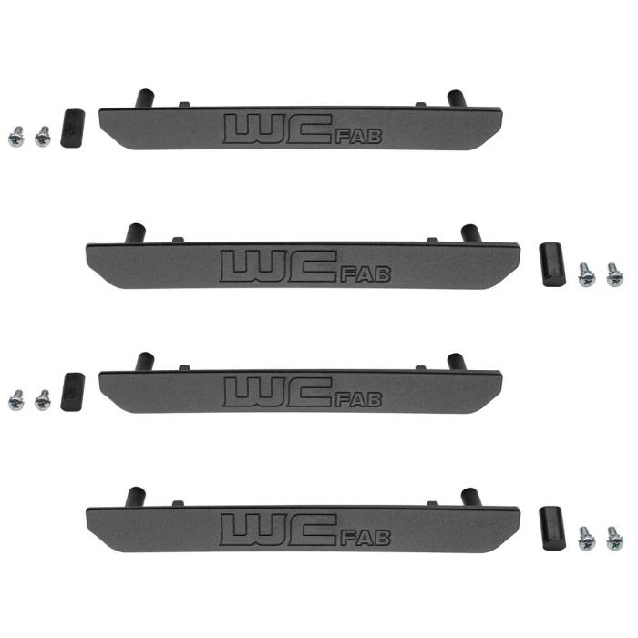 Wehrli Custom Fabrication - Wehrli 2020-2025 GMC 2500/3500HD Fender Flare Billet Marker Light Delete Kit