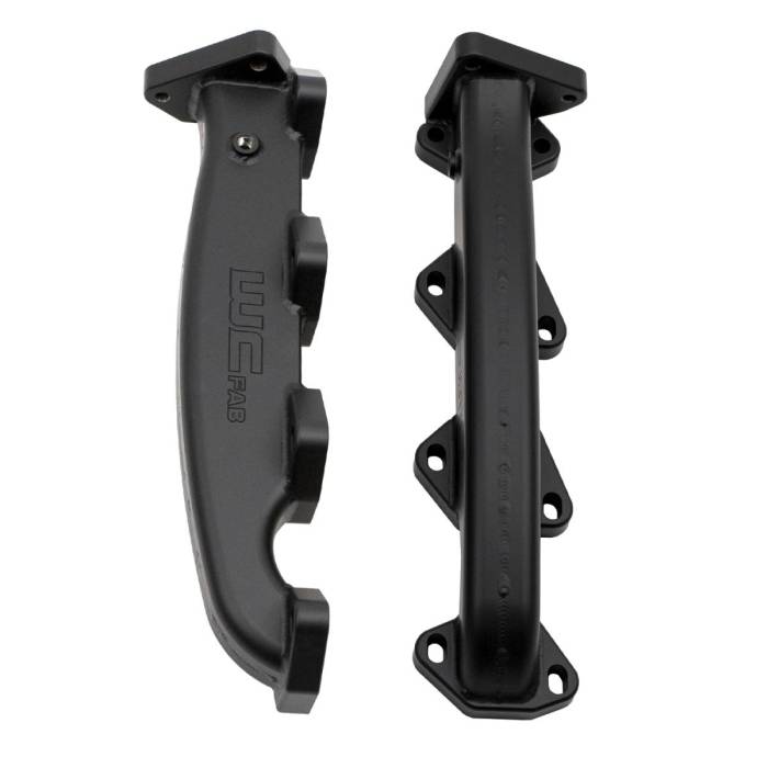 Wehrli Custom Fabrication - Wehrli 2001-2016 Duramax Billet Exhaust Manifolds