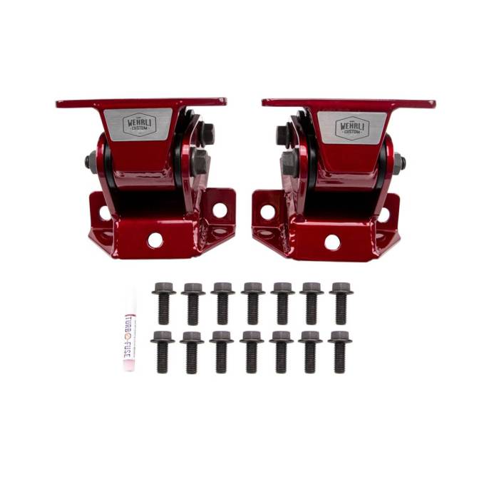 Wehrli Custom Fabrication - Wehrli 2011-2016 LML Duramax HD Engine Mounts