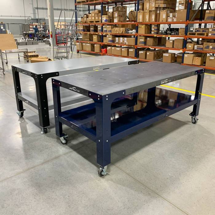 Wehrli - Wehrli 32 in. x 90 in. Modular Steel Work Bench