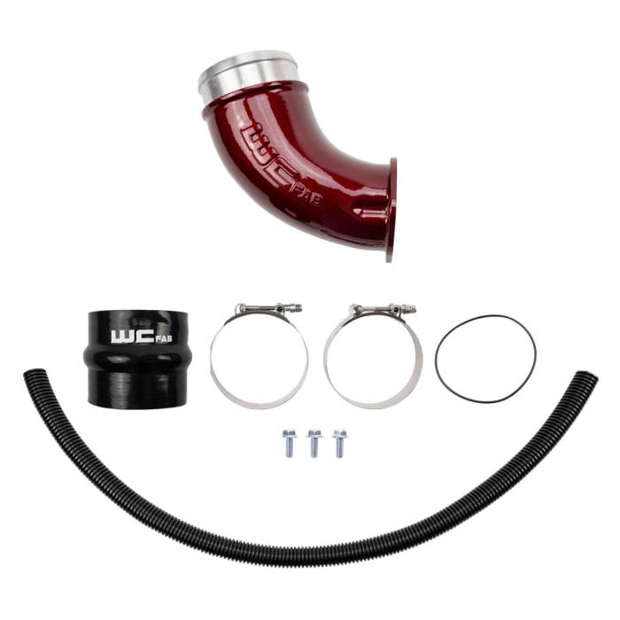 Wehrli Custom Fabrication - Wehrli 2001-2004 LB7 Duramax 4" Intake Horn