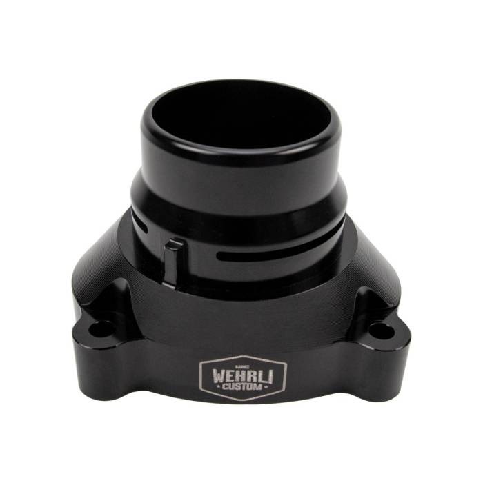 Wehrli Custom Fabrication - Wehrli 2011-2025 6.7L Powerstroke Billet Thermostat Housing