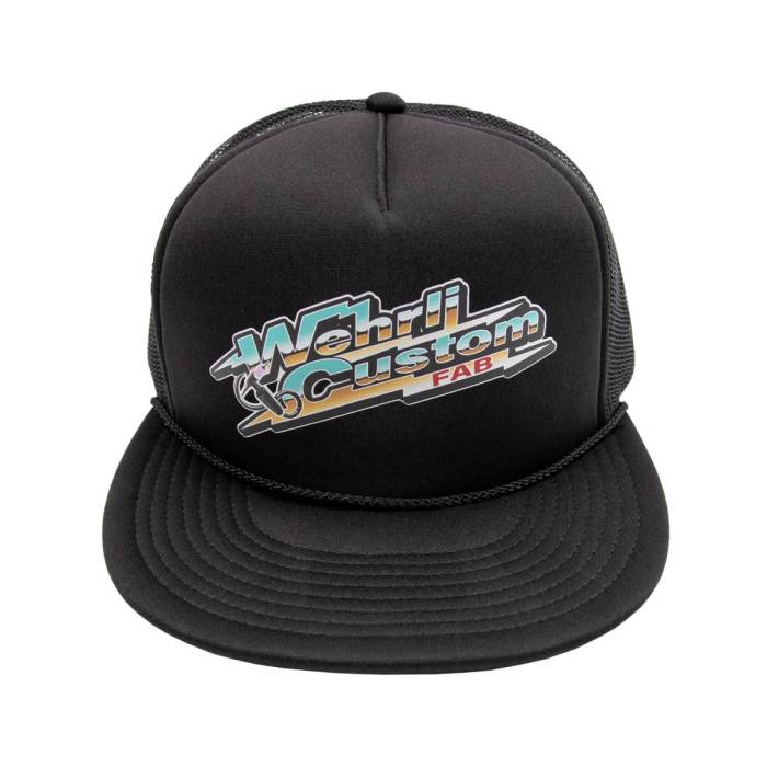 Wehrli Custom Fabrication - Wehrli Snap Back Hat Black Bandit