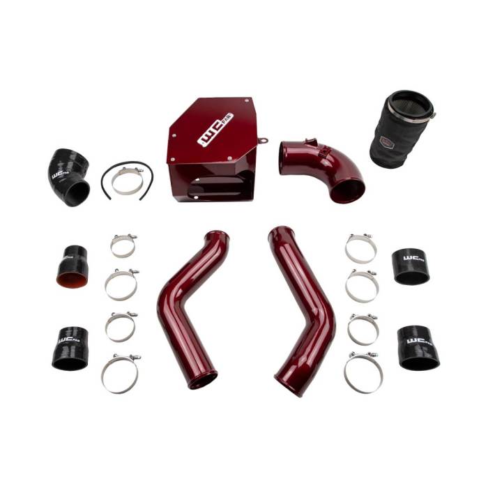 Wehrli Custom Fabrication - Wehrli 2019-2024 6.7L Cummins Stage 2 High Flow Intake Bundle Kit