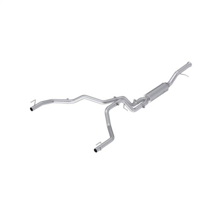 MBRP - MBRP 21-25 Cadillac Escalade 6.2L (Excl V-Series) T304 2.5in Dual Split Rear 3in Cat Back Exhaust