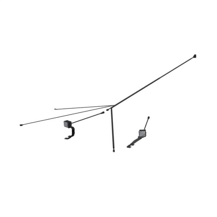 MBRP - MBRP 24-26 Ford Ranger Ditch Light Kit - Amber Flood Beam