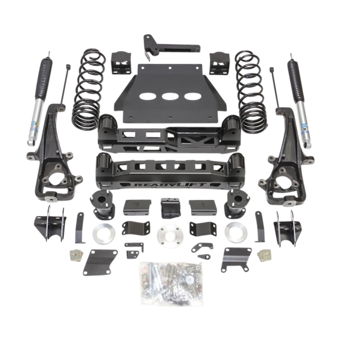 ReadyLift - ReadyLift 6" Lift Kit With Factory 22" Wheels With Big Bore Knuckle - Ram 1500 - 2019-2023 - 44-1961
