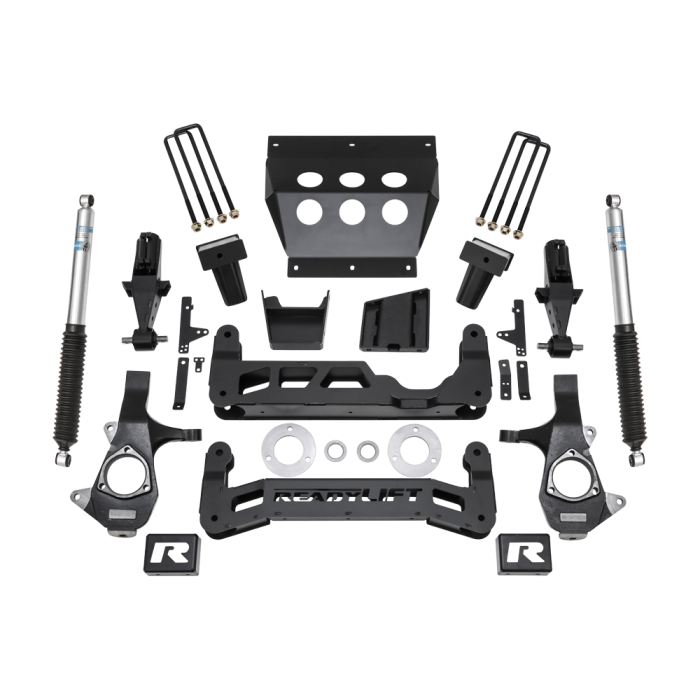 ReadyLift - ReadyLift 7" Lift Kit - GM Silverado / Sierra 1500 - 2014-2018 W/ Cast Steel Suspension - 44-3471