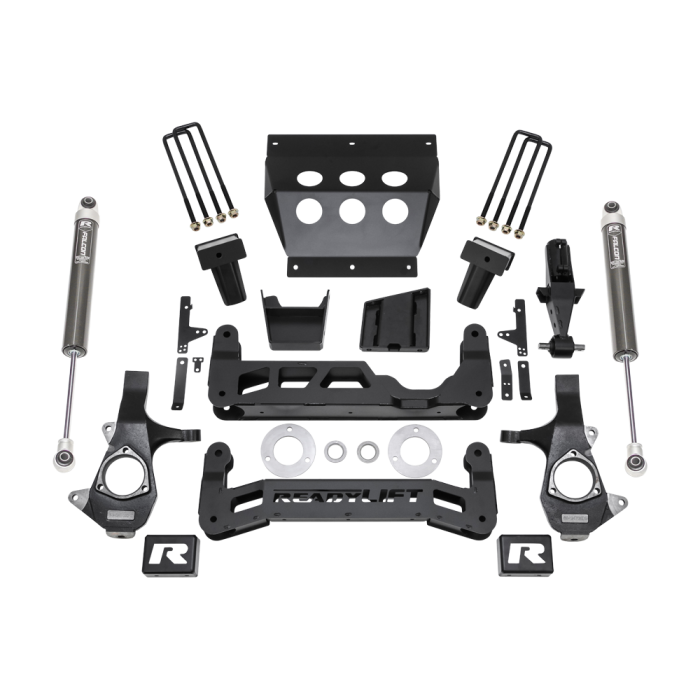 ReadyLift - ReadyLift 7" Lift Kit - GM Silverado / Sierra 1500 - 2014-2016 W/ Forged Steel Suspension With Falcon 1.1 Monotube Shocks - 44-34710